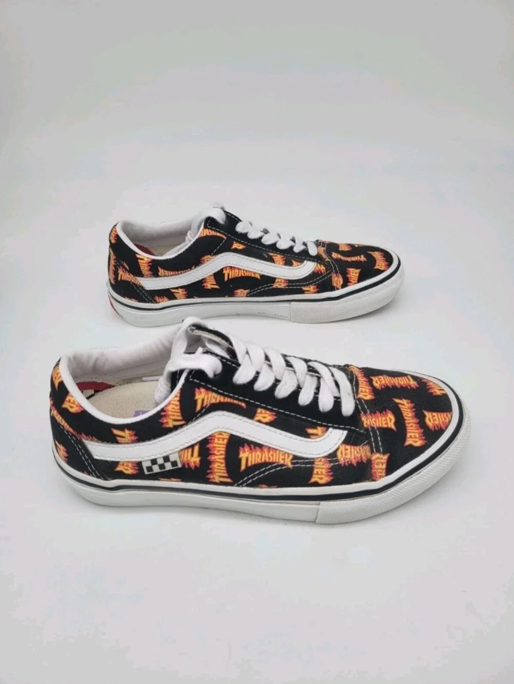 Vans  X Thrasher Shoes Old Skool Skateboarding Sneakers Skater Sk8 Low M6 W 7.5